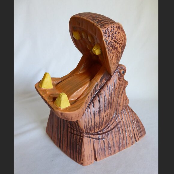 NEW 2022 DISNEY WHITTLE HIPPO JUNGLE CRUISE CERAMIC TIKI MUG TIKILAND TRADING CO - Picture 4 of 13